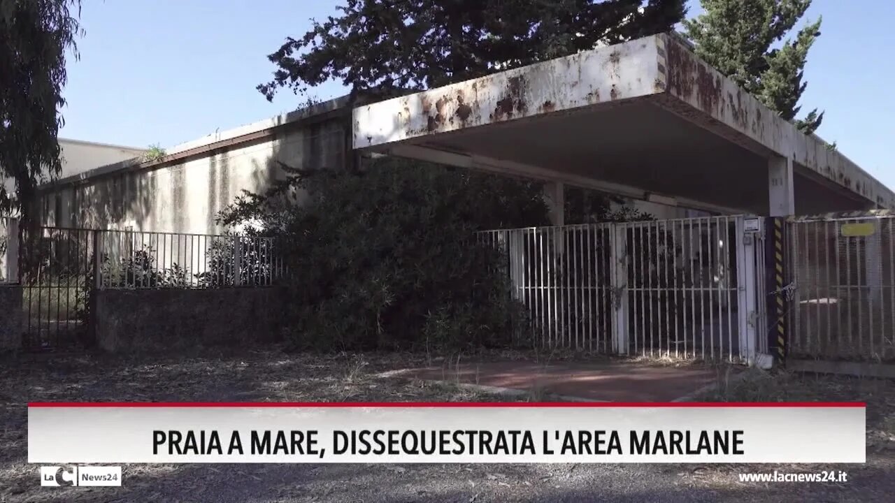 Praia a Mare, dissequestrata l'area Marlane