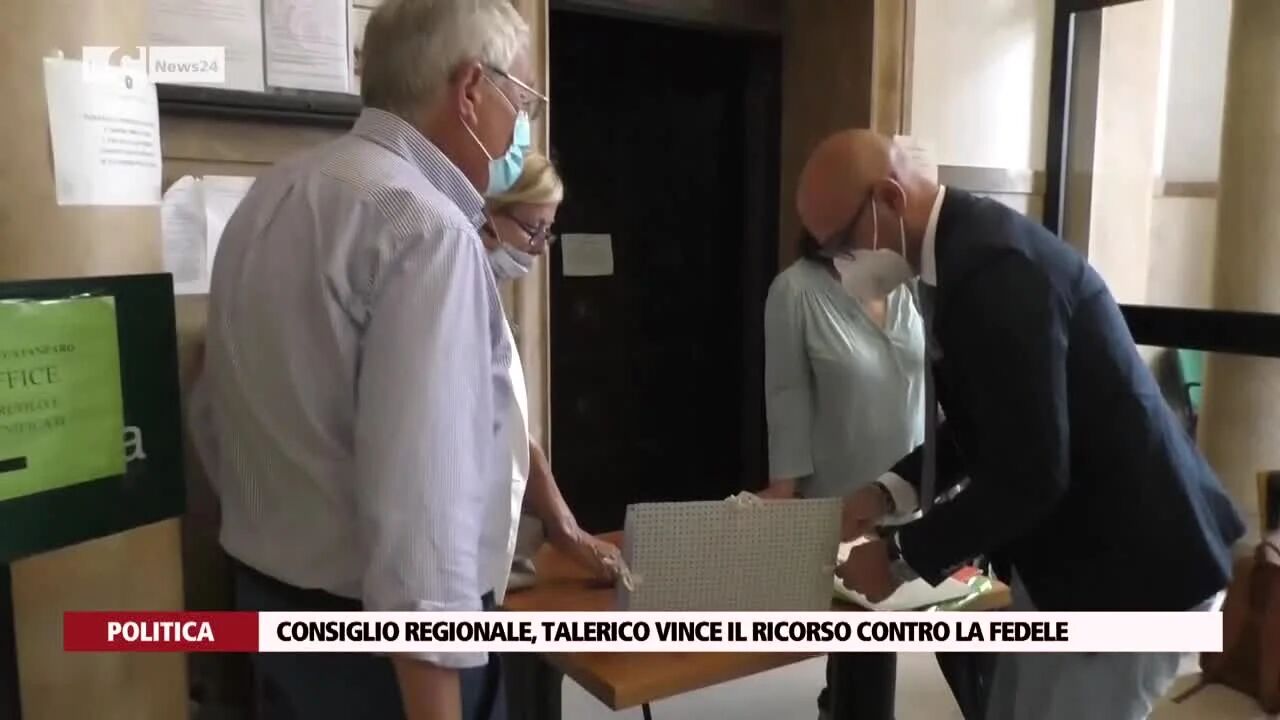 Consiglio regionale, Talerico vince il ricorso contro la fedele