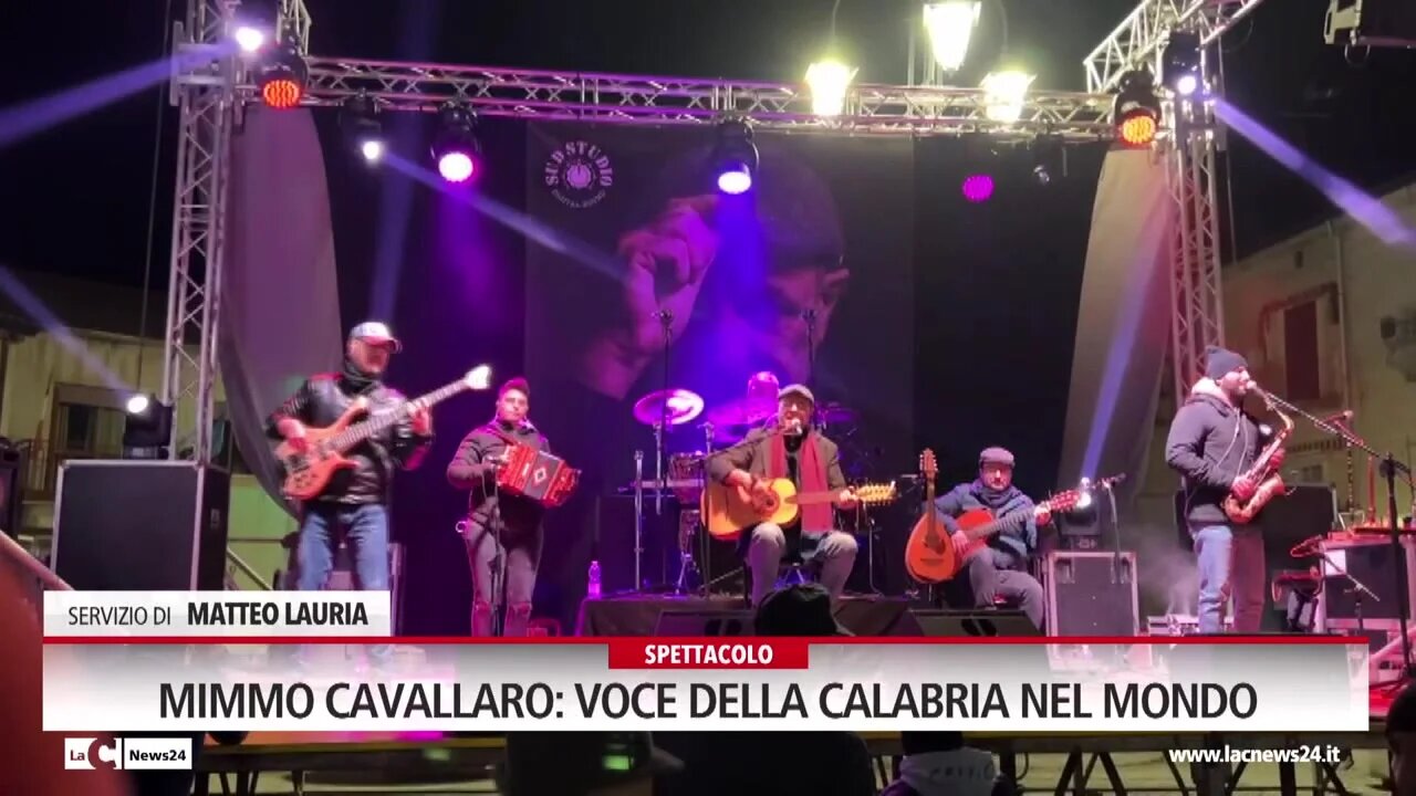 Mimmo Cavallaro: voce della Calabria nel mondo