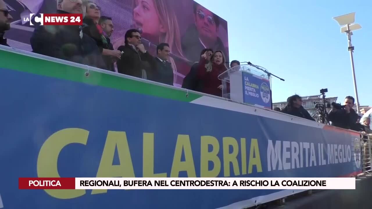 Regionali, bufera nel centrodestra a rischio la coalizione