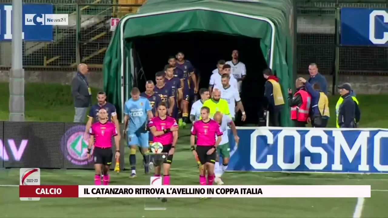 Il Catanzaro ritrova l’Avellino in Coppa Italia
