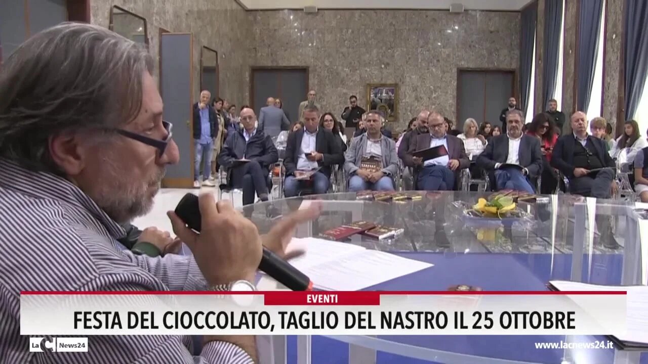 Tutto pronto a Cosenza per la festa del cioccolato 