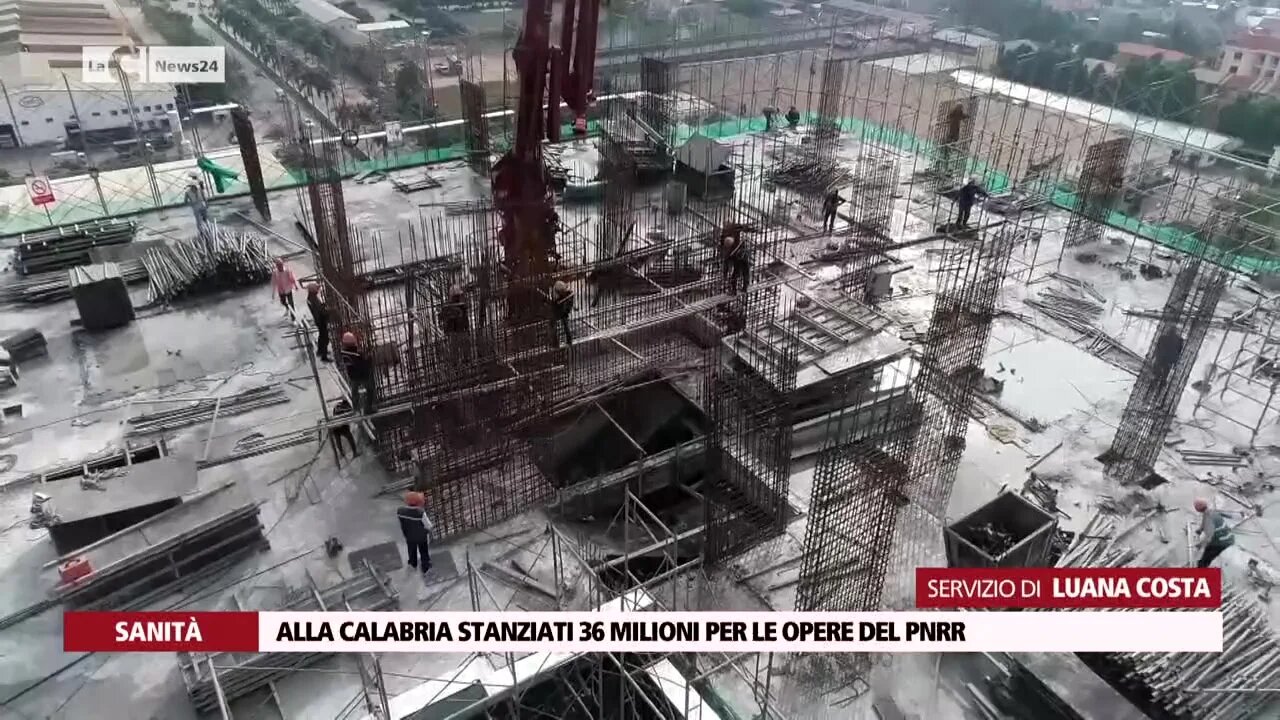 Alla Calabria stanziati 36 milioni per le opere del Pnrr