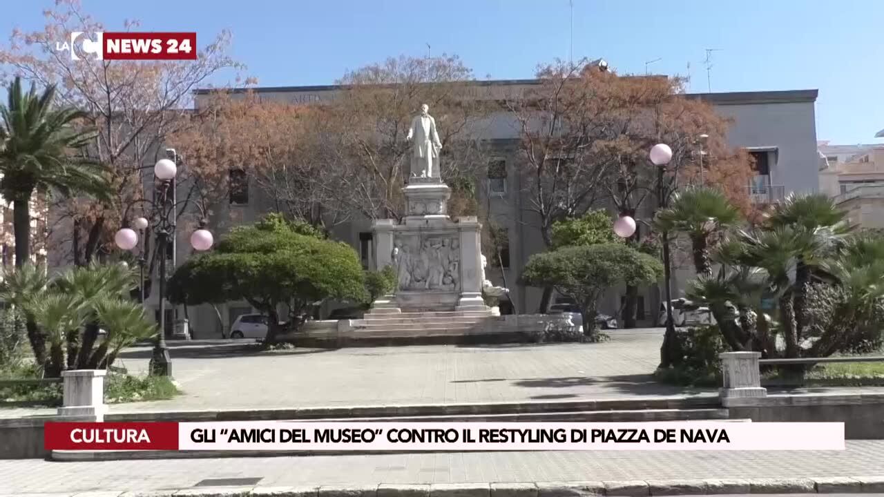 Gli “Amici del museo” contro il restyling di piazza De Nava