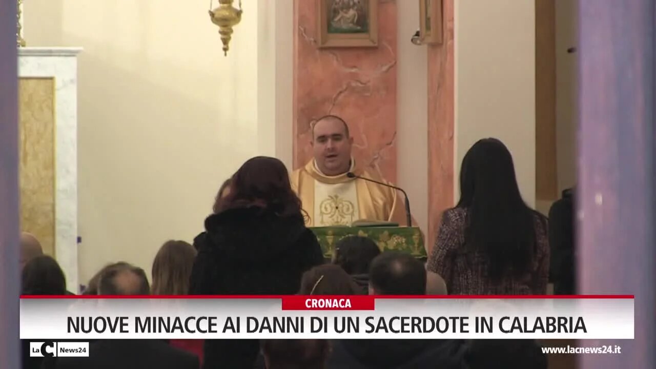 Nuove minacce ai danni di un sacerdote in Calabria