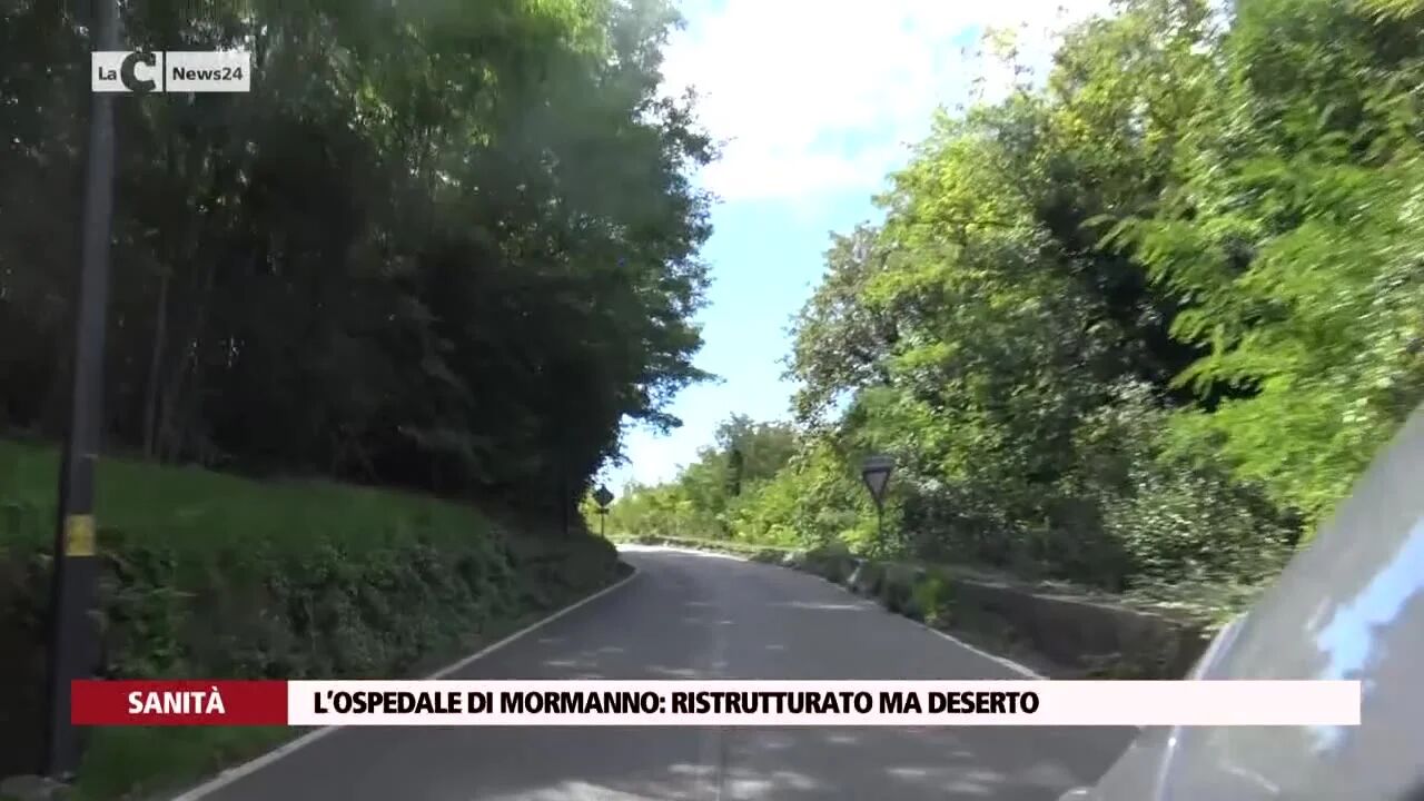 L’ospedale di Mormanno: ristrutturato ma deserto