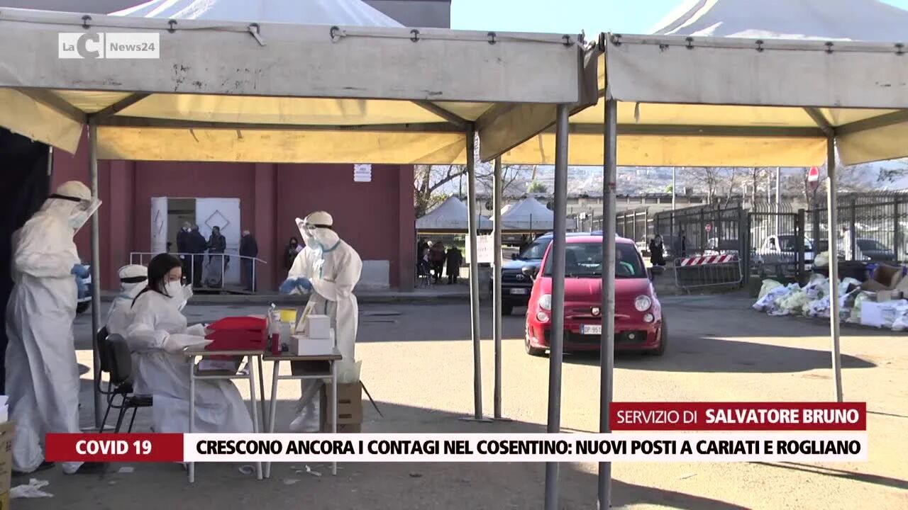 Crescono ancora i contagi nel Cosentino, nuovi posti letto a Cariati e Rogliano