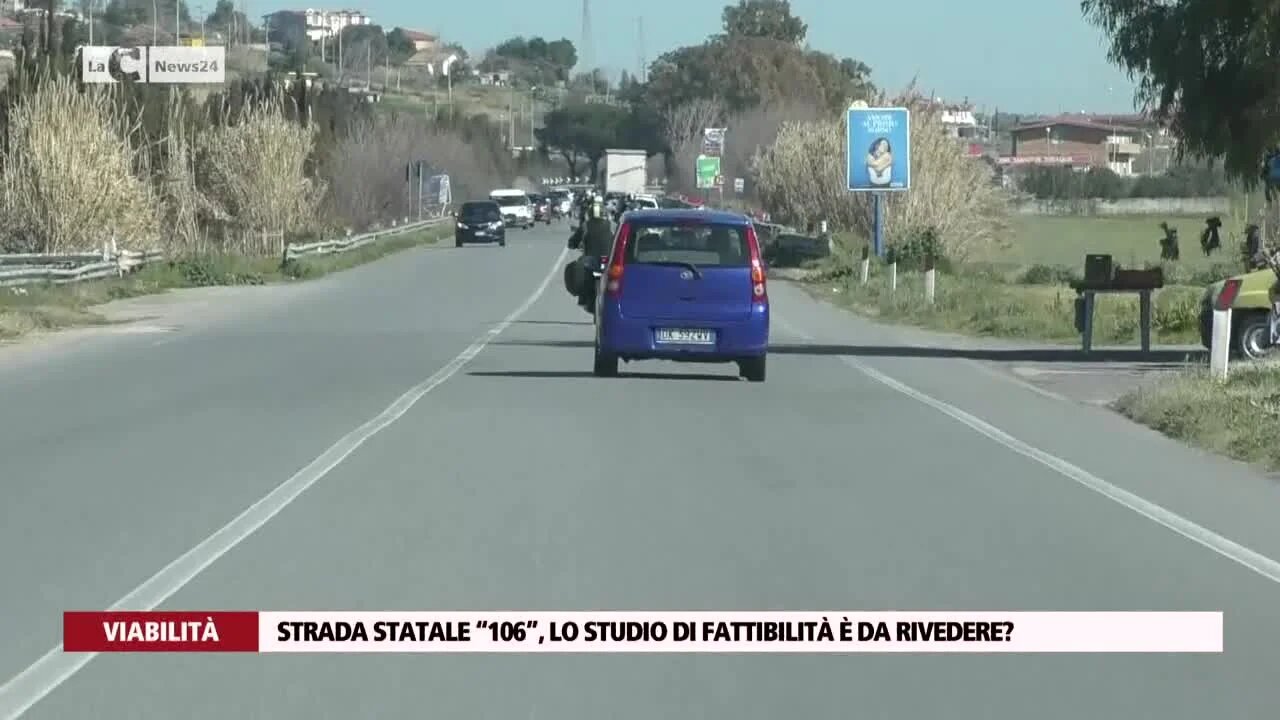 Strada statale “106”, lo studio di fattibilità è da rivedere?