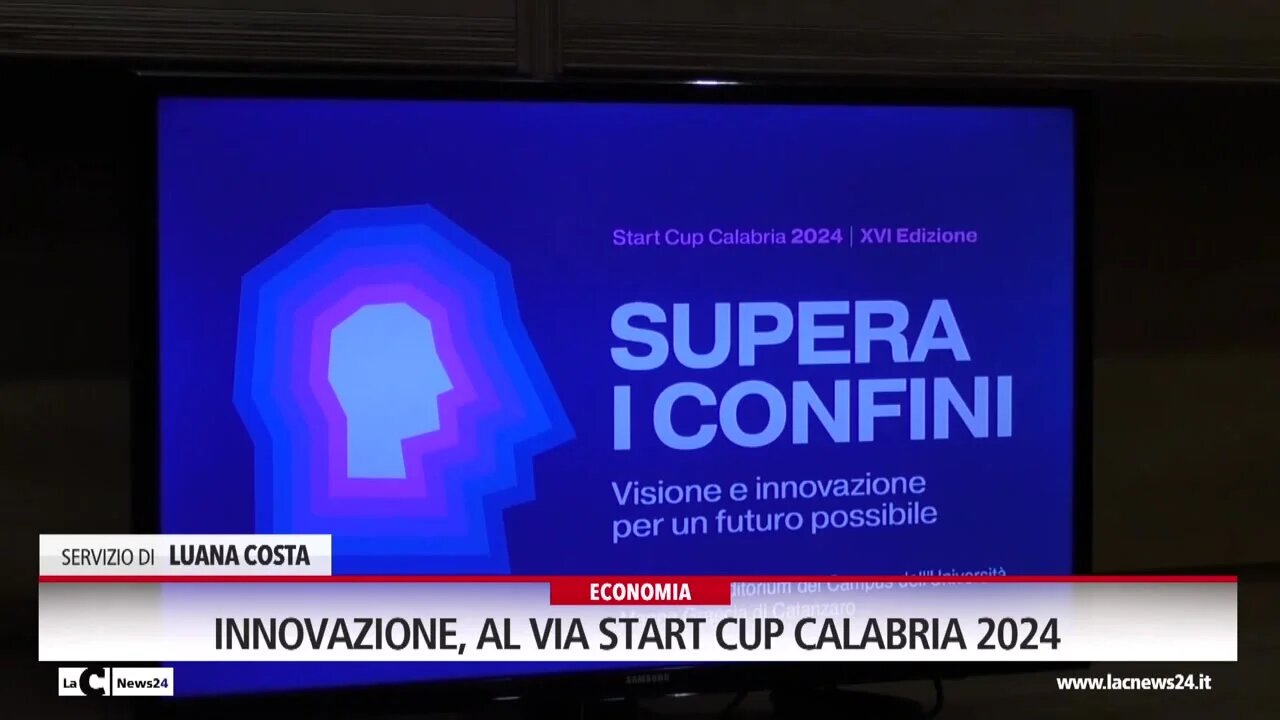 Innovazione, al via Start Cup Calabria 2024