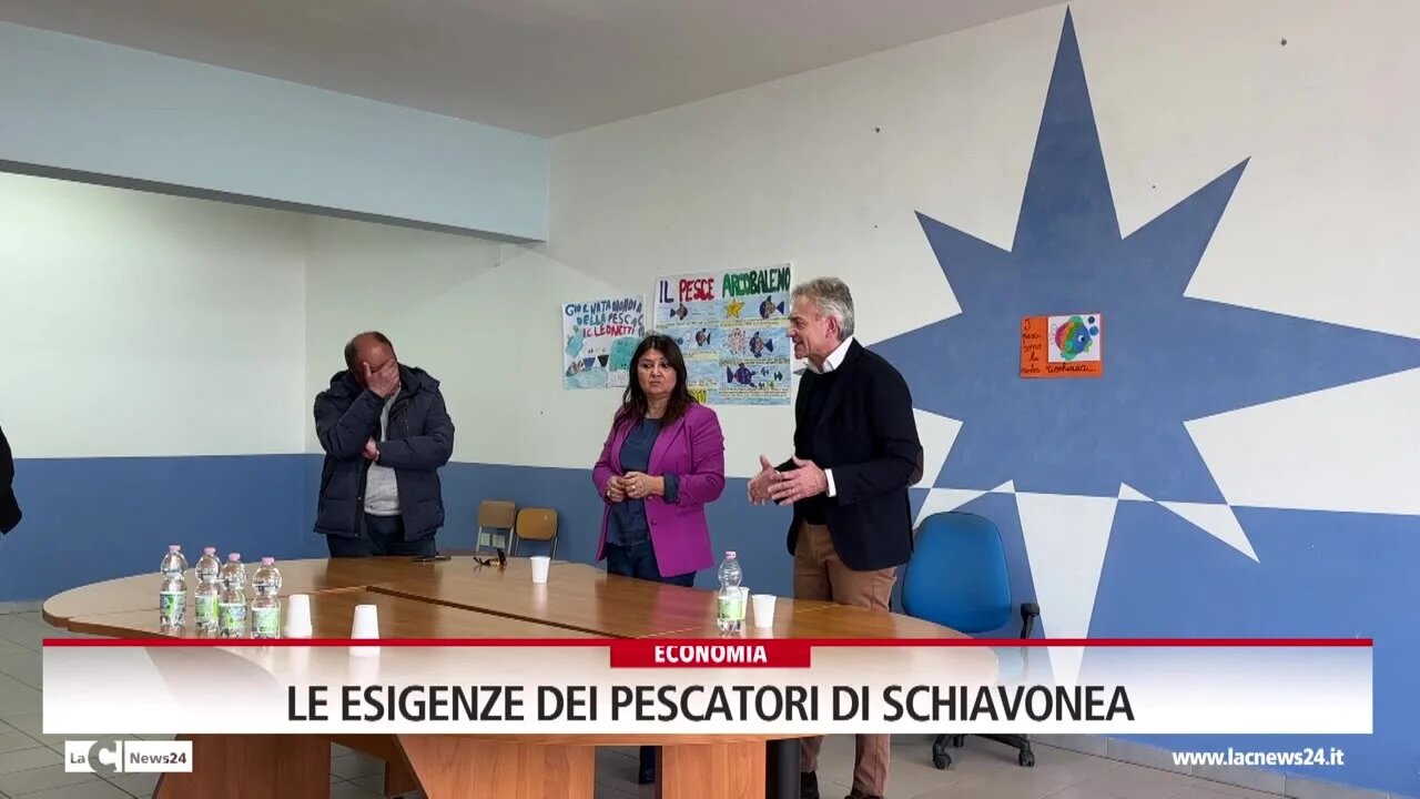 Le esigenze dei pescatori di Schiavonea