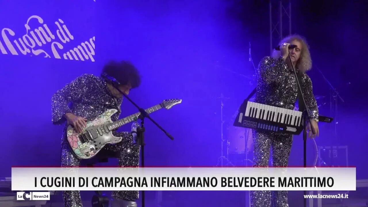 I Cugini di Campagna infiammano Belvedere Marittimo