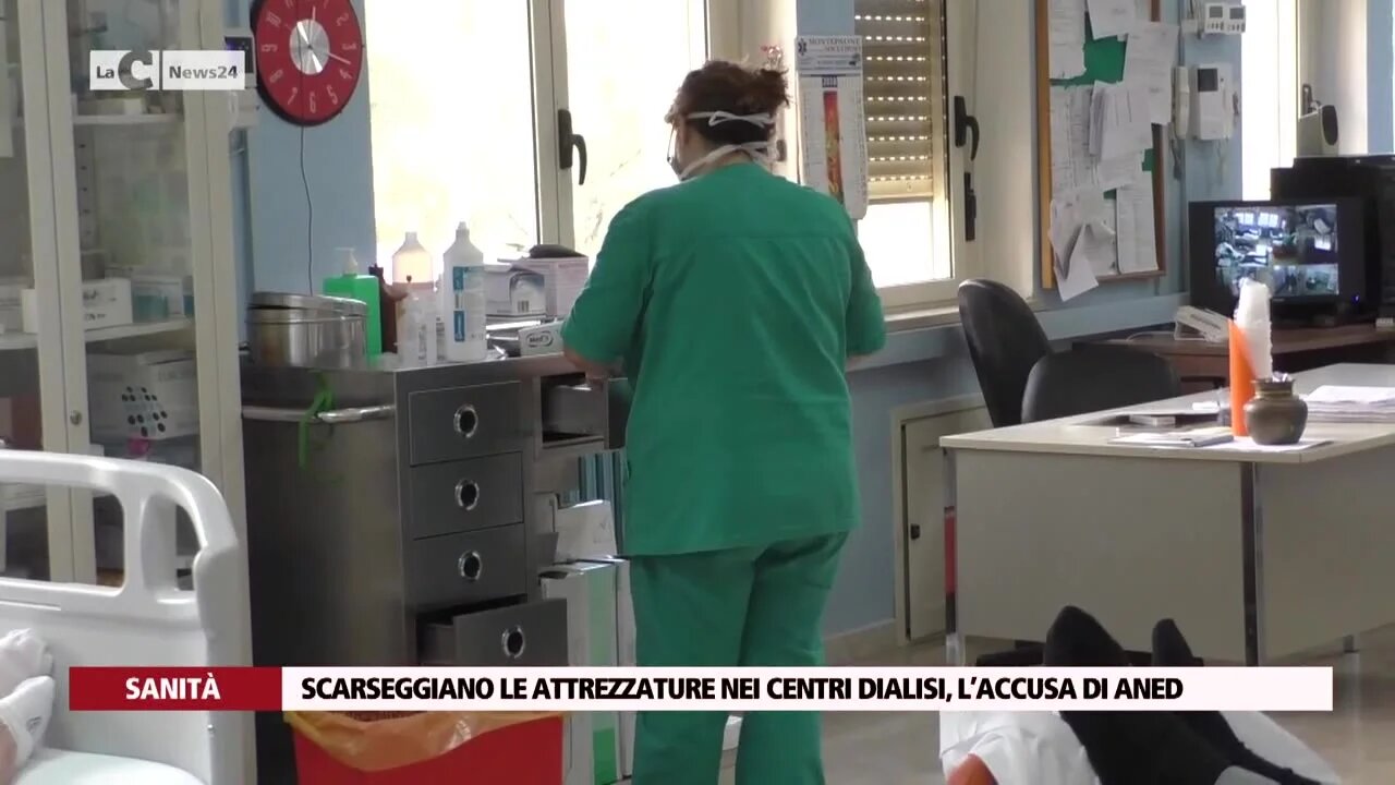 Scarseggiano le attrezzature nei centri dialisi, l’accusa di aned