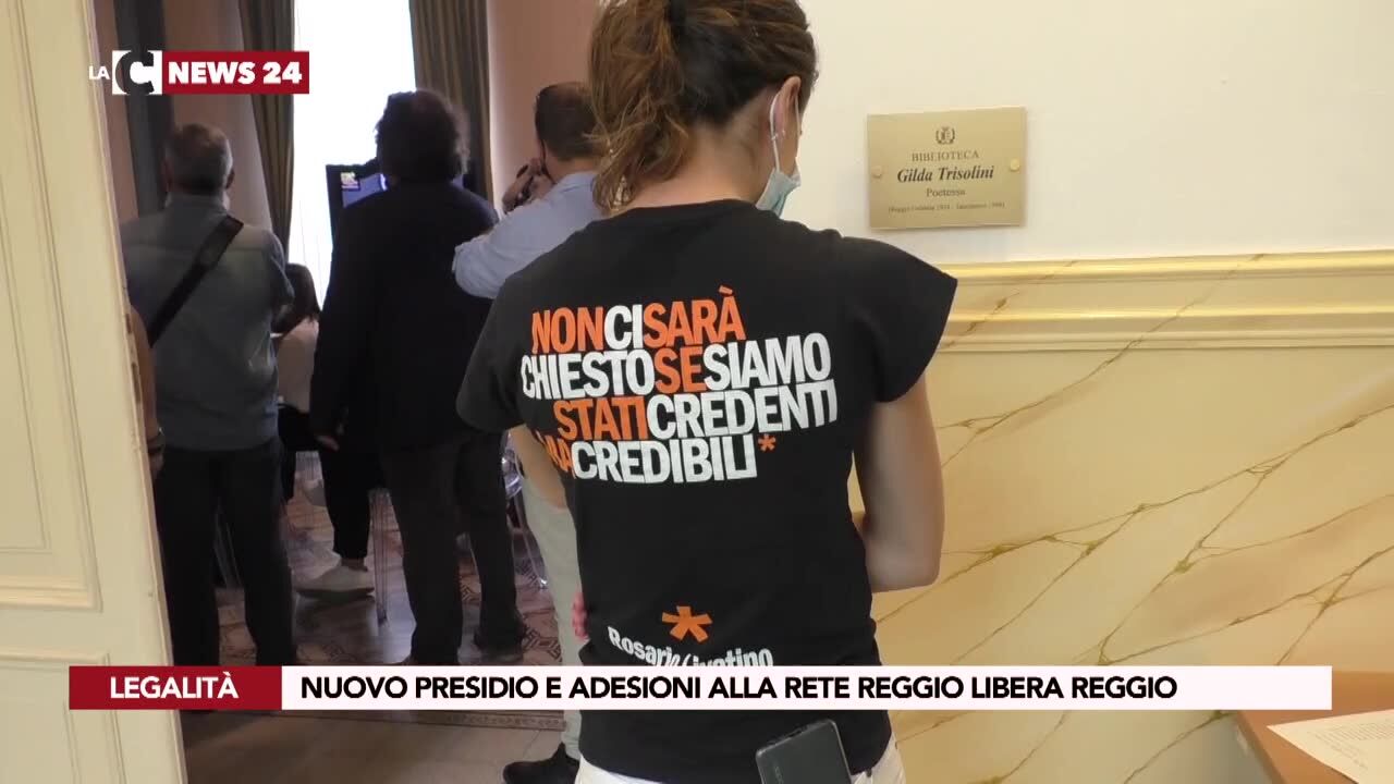 Nuovo presidio e adesioni alla rete Reggio libera Reggio