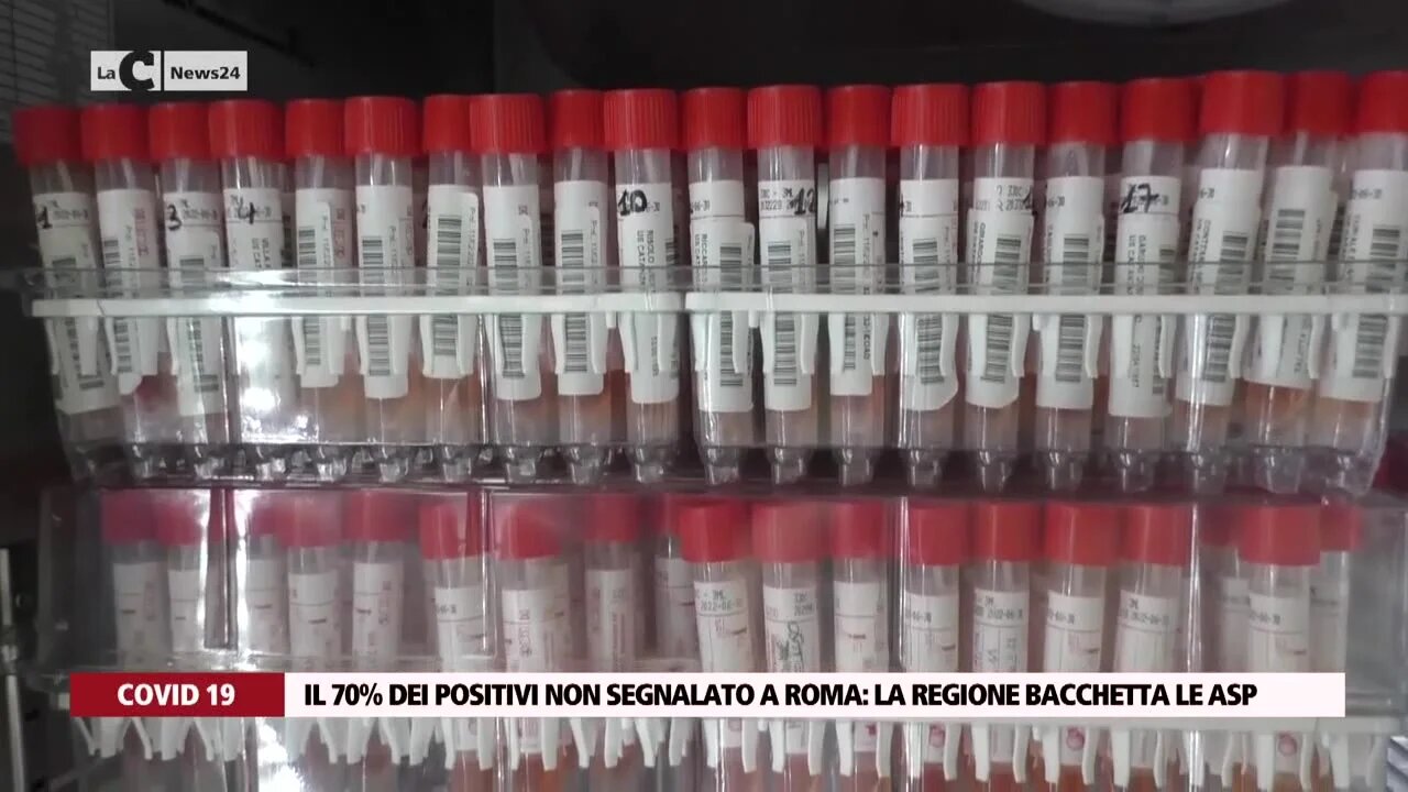 Il 70% dei positivi non segnalato a Roma: la Regione bacchetta le Asp