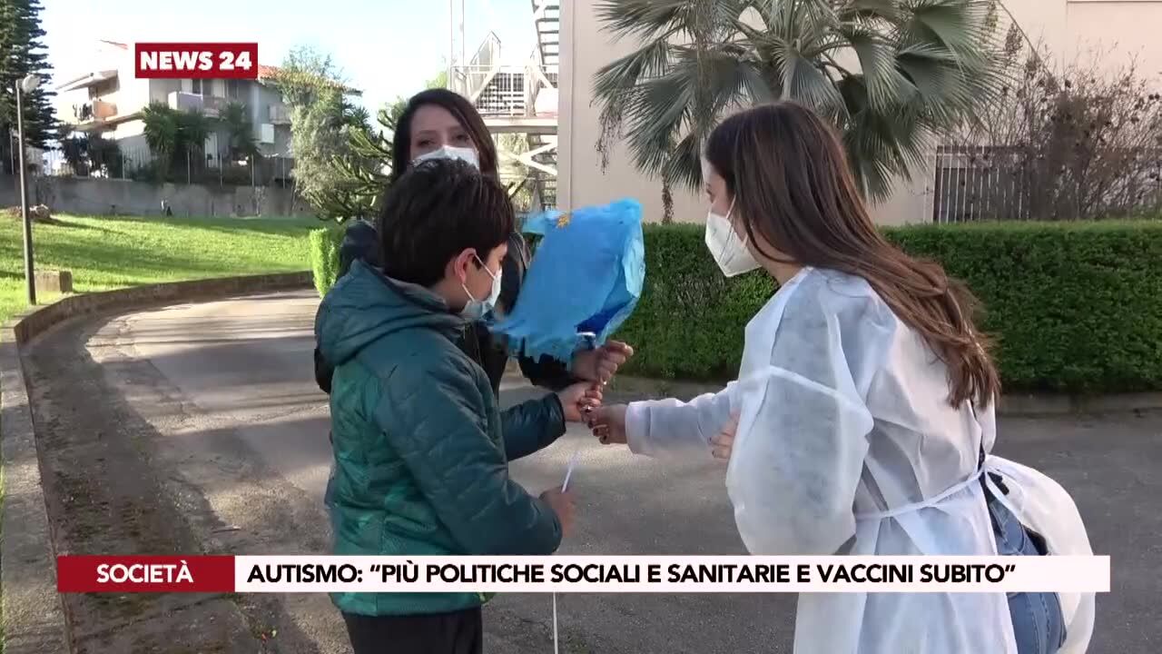 Autismo: “più politiche sociali e sanitarie e vaccini subito”