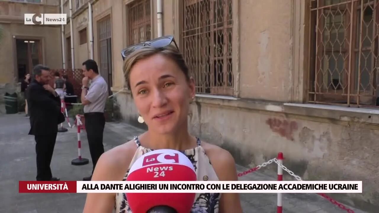 Alla Dante Alighieri un incontro con le delegazione accademiche ucraine