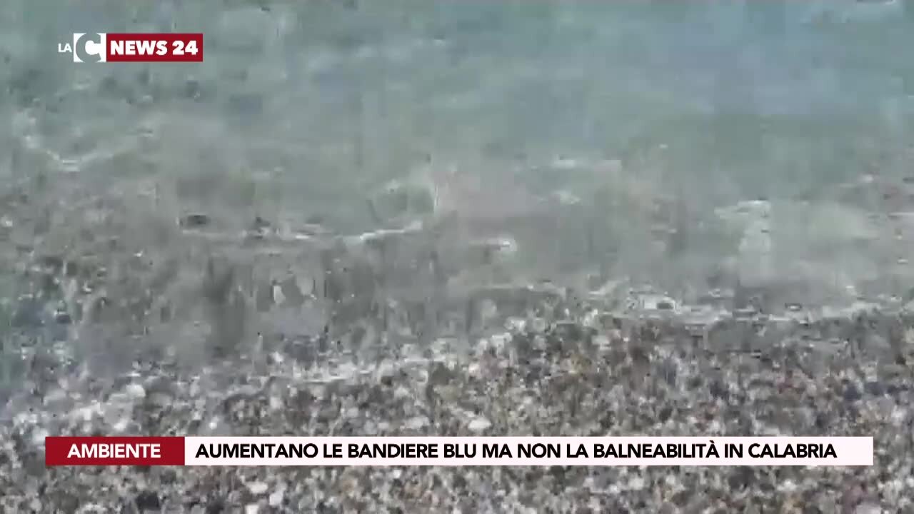 Aumentano le bandiere blu ma non la balneabilità in Calabria