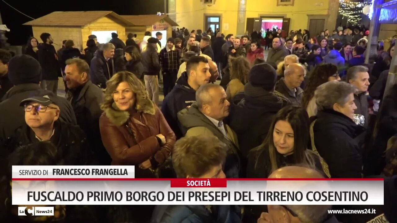 Fuscaldo primo borgo dei presepi del tirreno cosentino