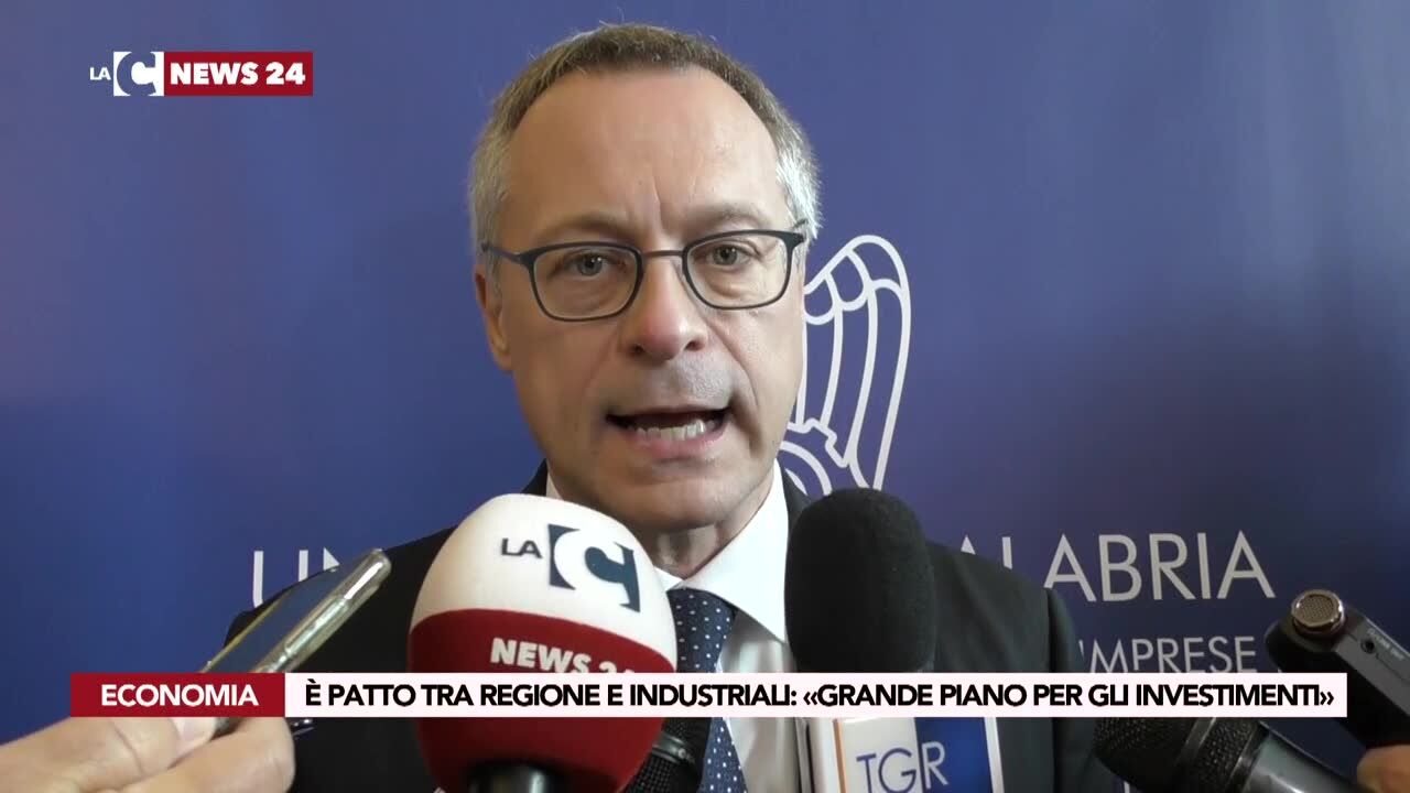È patto tra Regione e industriali: «Grande piano per gli investimenti»
