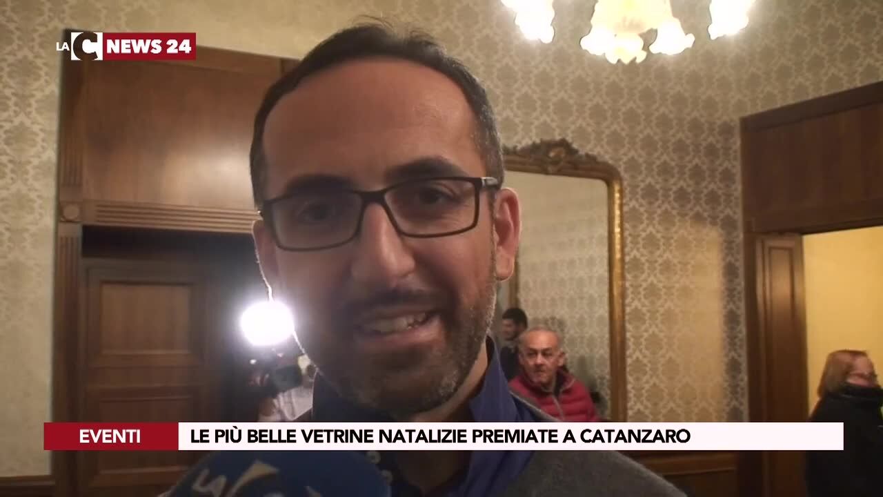 Le più belle vetrine natalizie premiate a Catanzaro