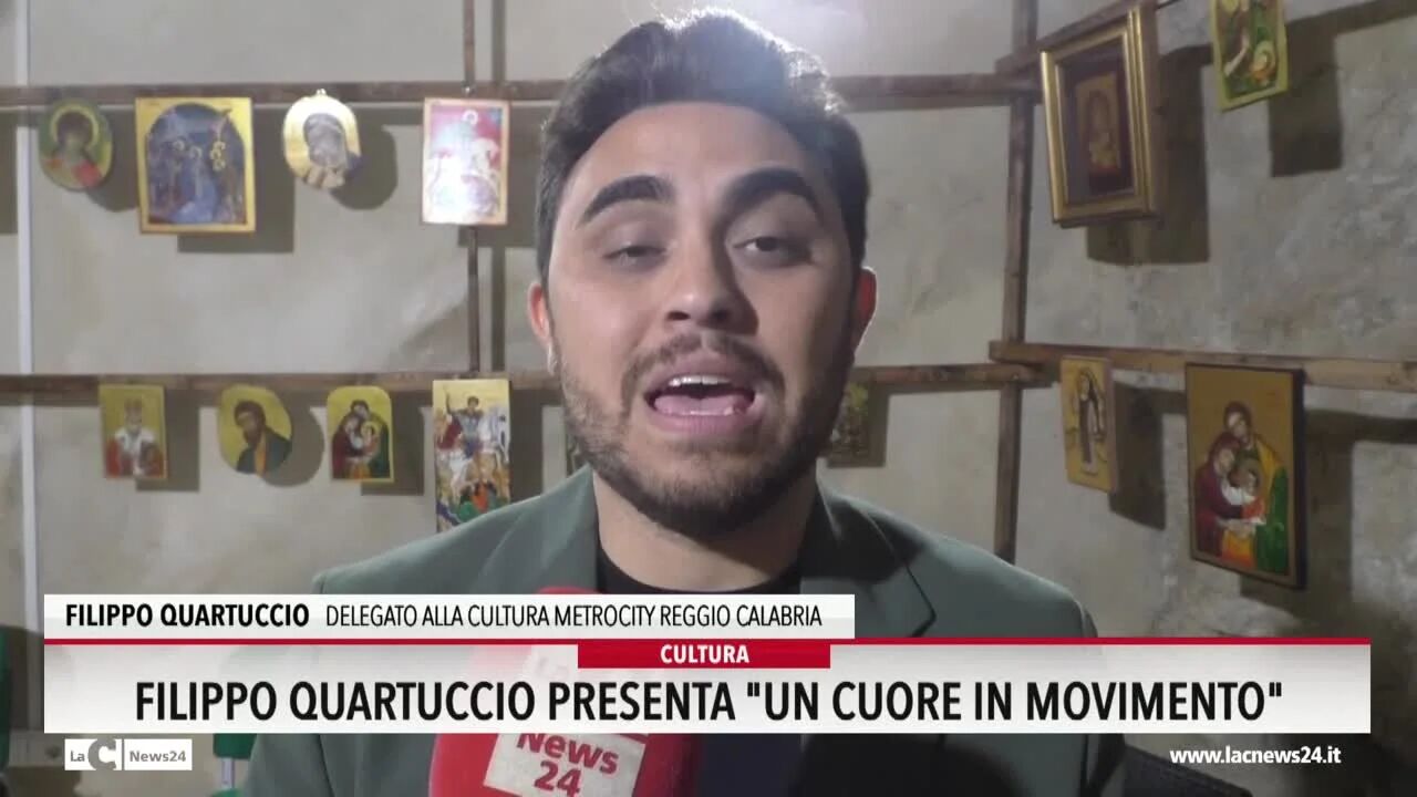 Filippo Quartuccio presenta "Un cuore in movimento"