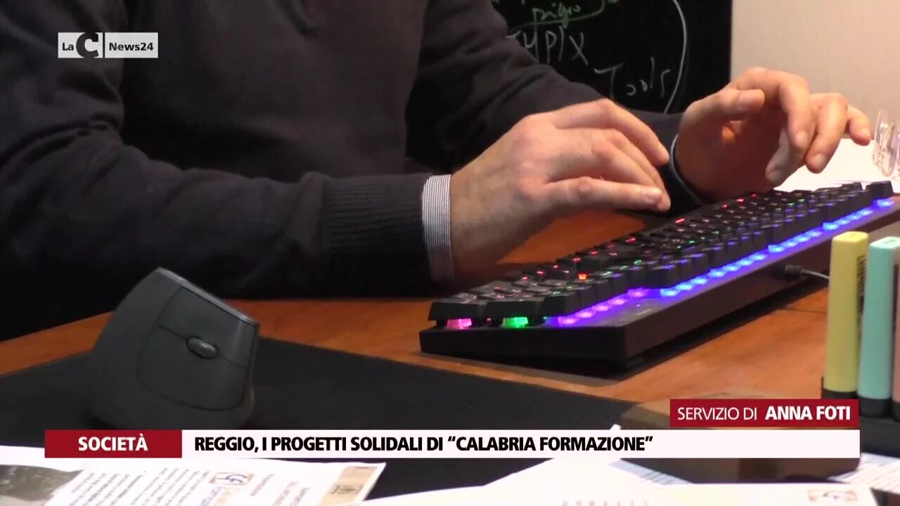 Reggio, i progetti solidali di “Calabria Formazione”