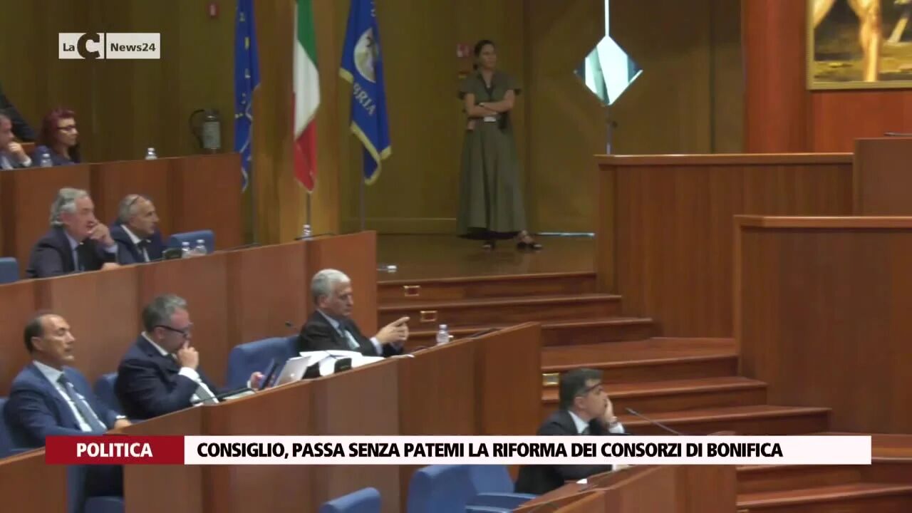 Consiglio, passa senza patemi la riforma dei consorzi di bonifica