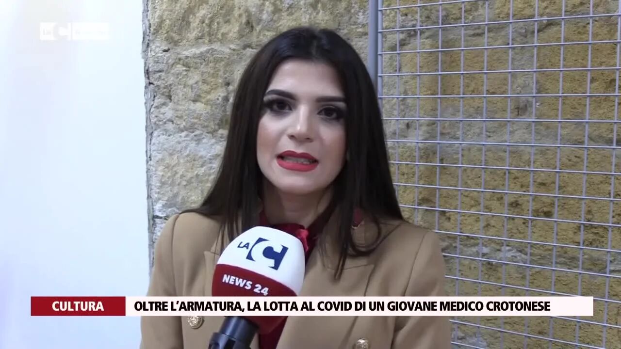 Oltre l’Armatura, la lotta al covid di un giovane medico Crotonese