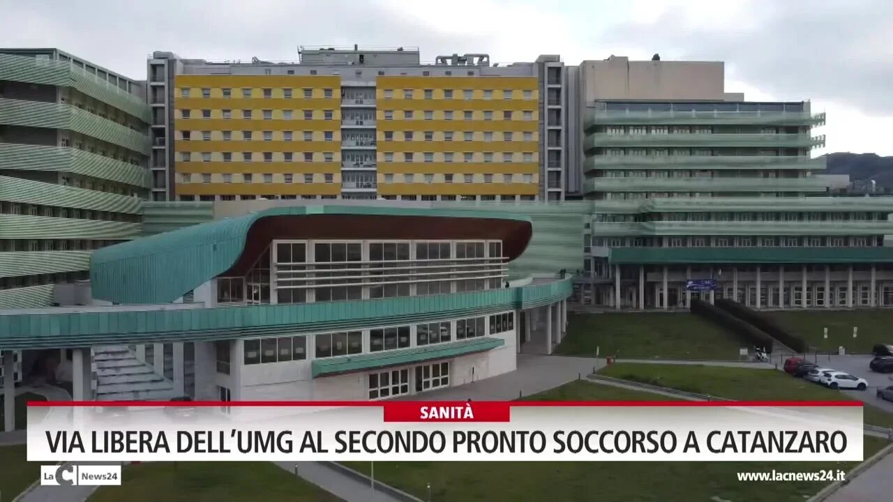 Via libera dell’Umg al secondo Pronto soccorso a Catanzaro