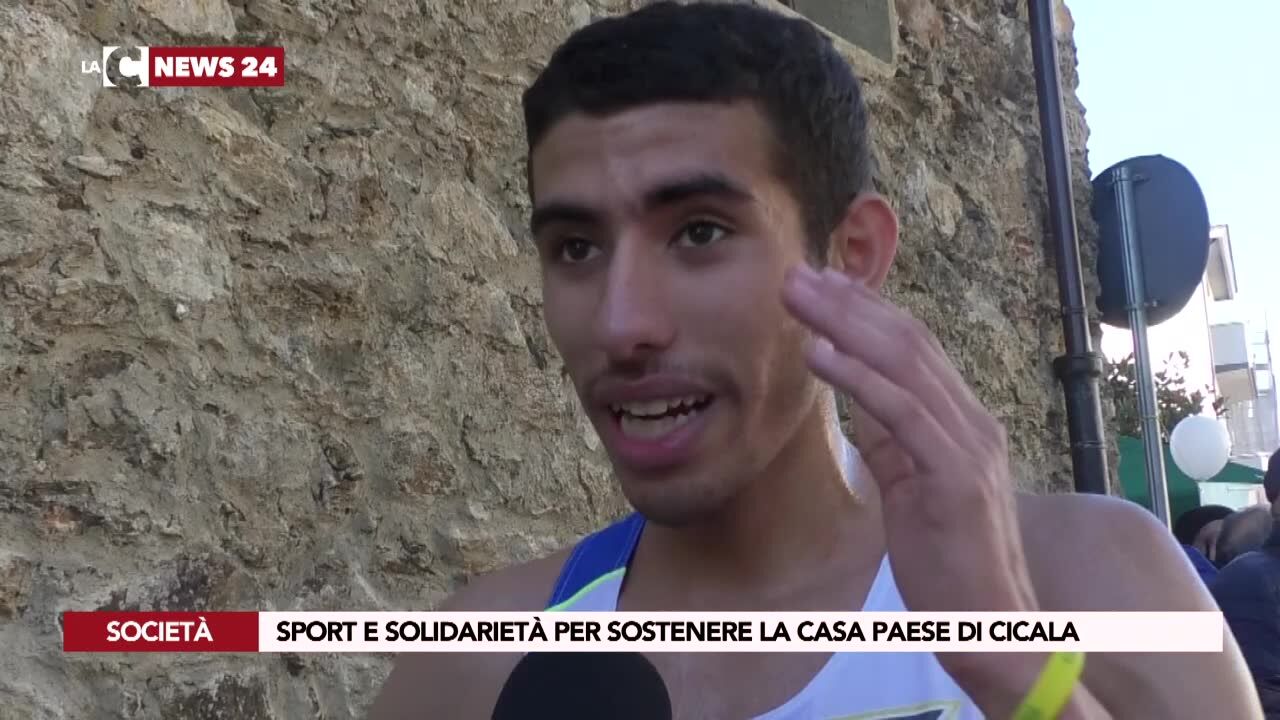 Sport e solidarietà per sostenere la Casa Paese di Cicala