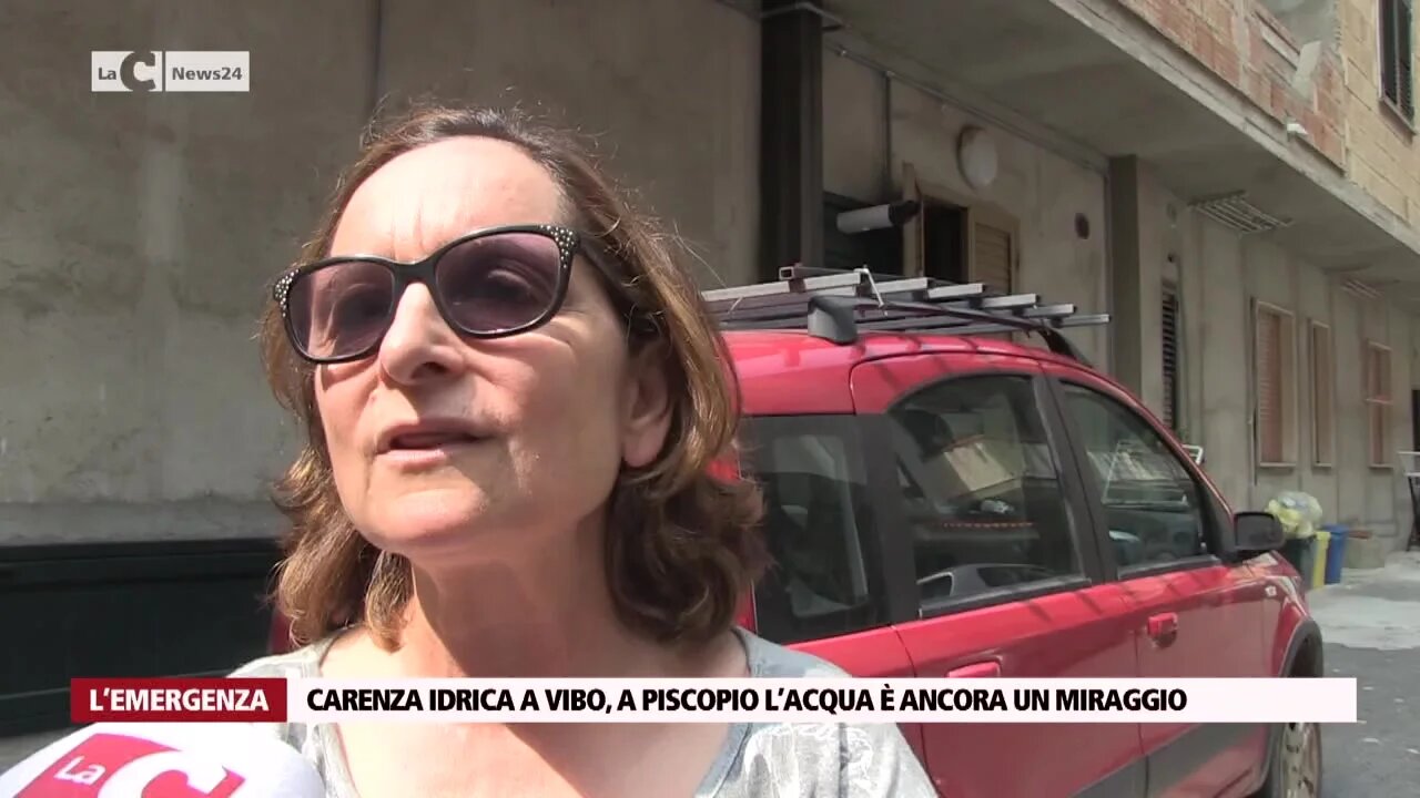 Carenza idrica a Vibo, a Piscopio l’acqua è ancora un miraggio