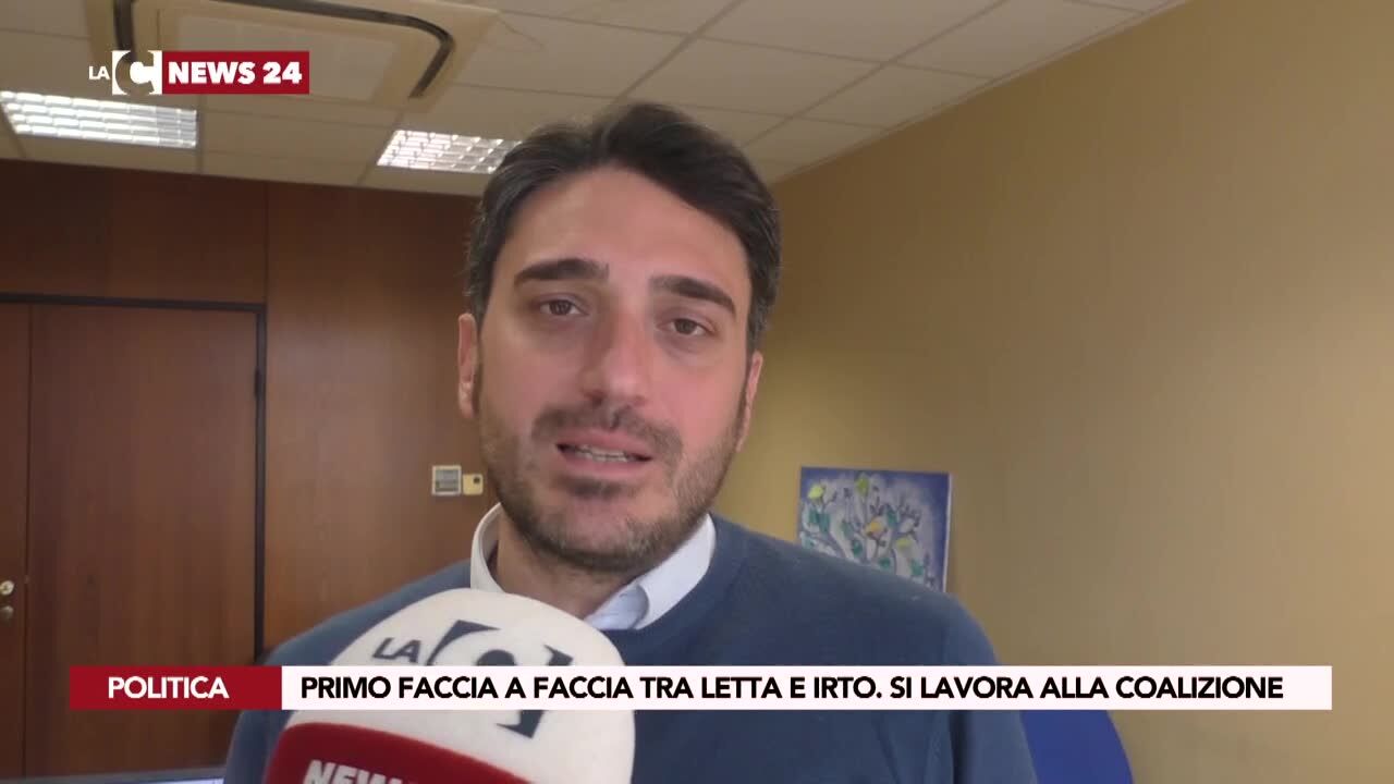 Primo faccia a faccia tra Letta e Irto. Si lavora alla coalizione
