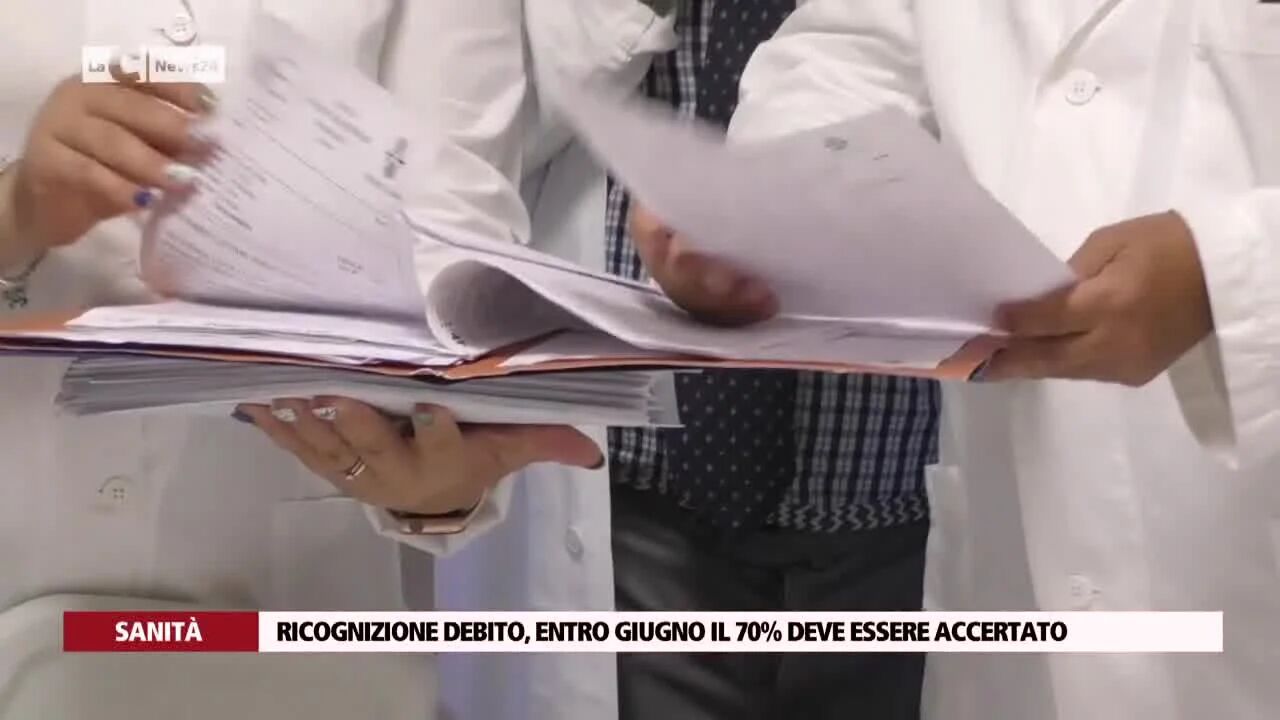 Ricognizione debito, entro giugno il 70% deve essere accertato