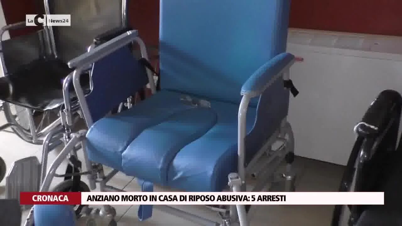 Anziano morto in casa di riposo abusiva: 5 arresti