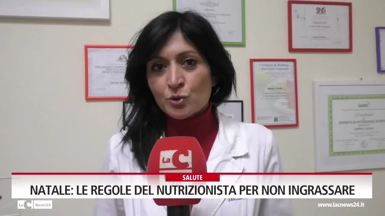 Natale: le regole del nutrizionista per non ingrassare