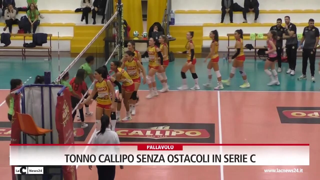 Tonno Callipo senza ostacoli in Serie C