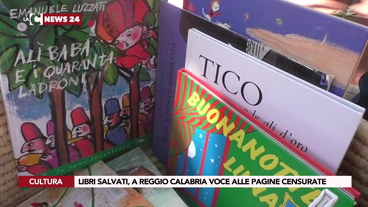 Libri salvati, a Reggio Calabria voce alle pagine censurate