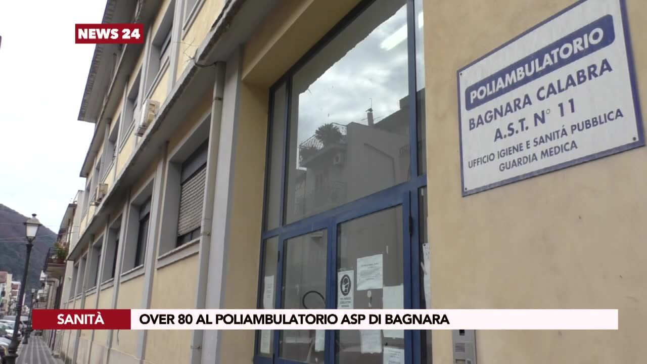 Vaccini, over 80 al poliambulatorio Asp di Bagnara