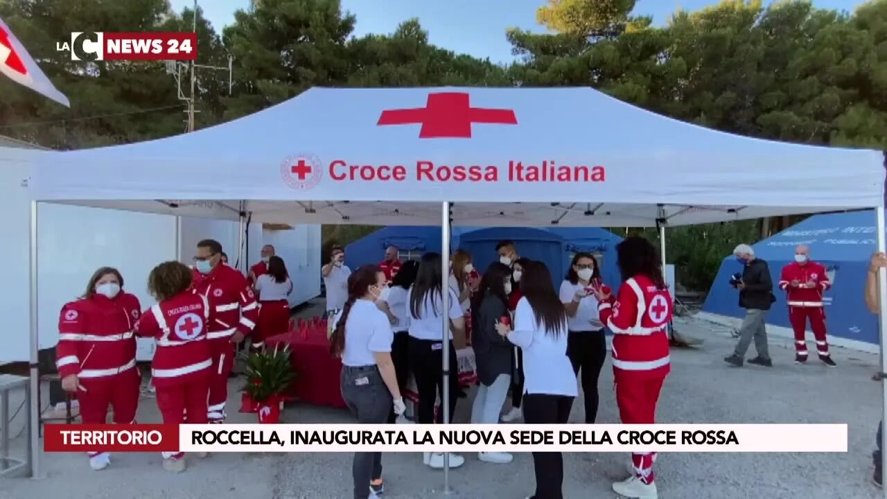 Roccella, inaugurata la nuova sede della Croce Rossa