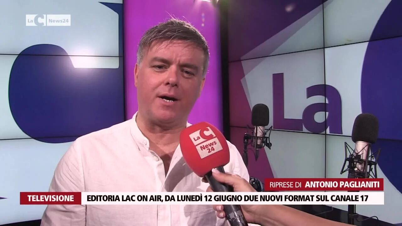 Editoria LaC On Air, da lunedì 12 giugno due nuovi format sul canale 17