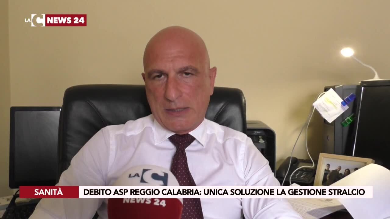 Debito Asp Reggio Calabria, unica soluzione la gestione stralcio
