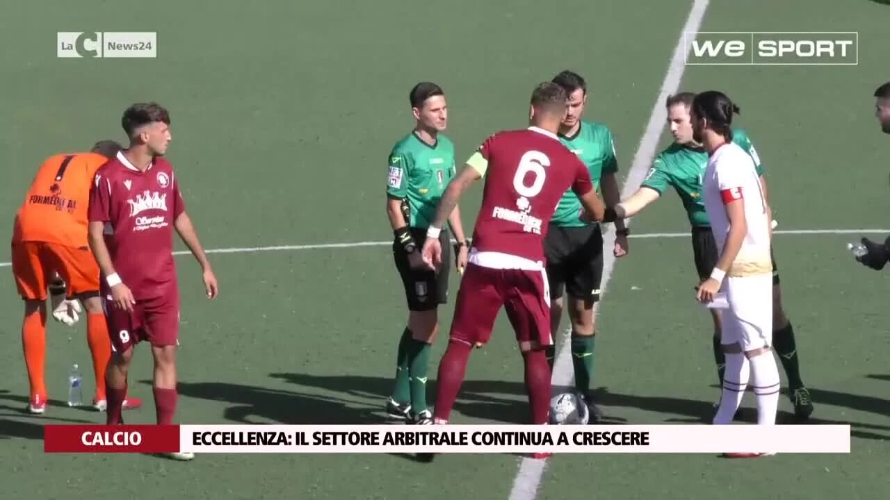 Eccellenza: il settore arbitrale continua a crescere