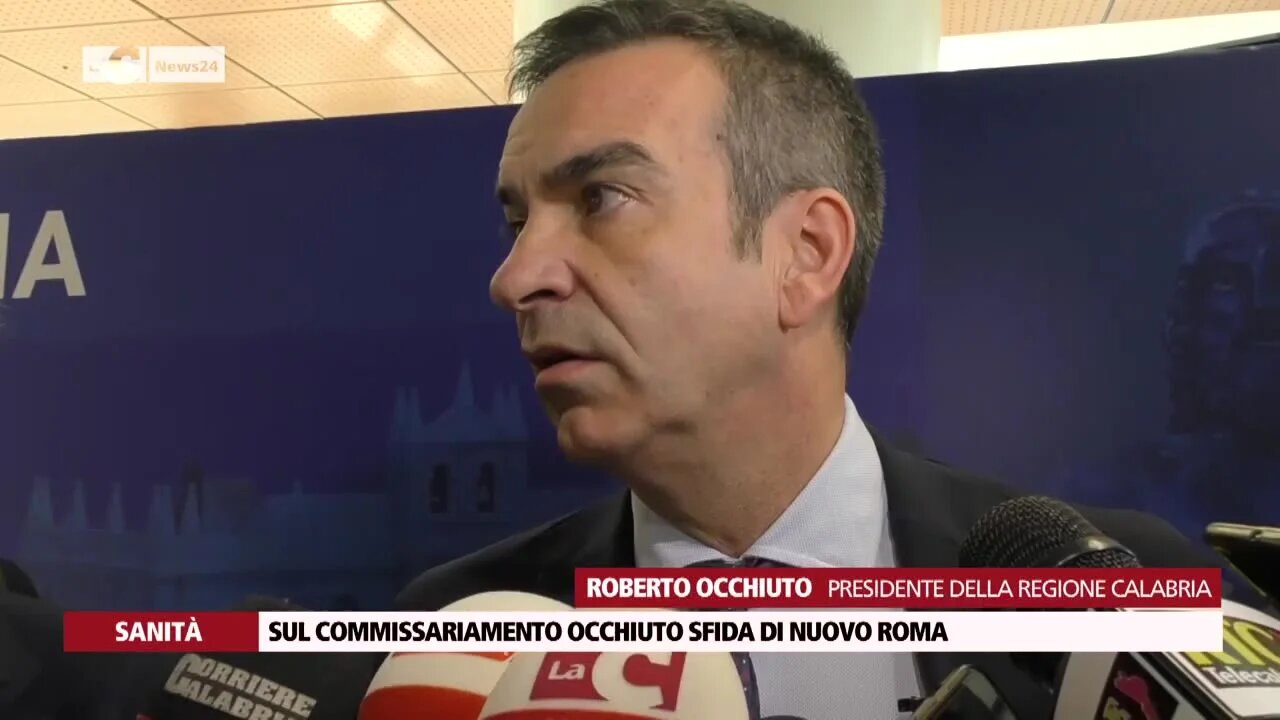 Sul commissariamento Occhiuto sfida di nuovo Roma