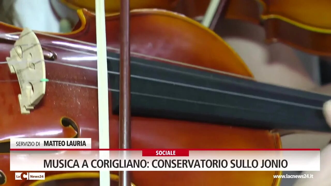 Musica a Corigliano, conservatorio sullo Jonio