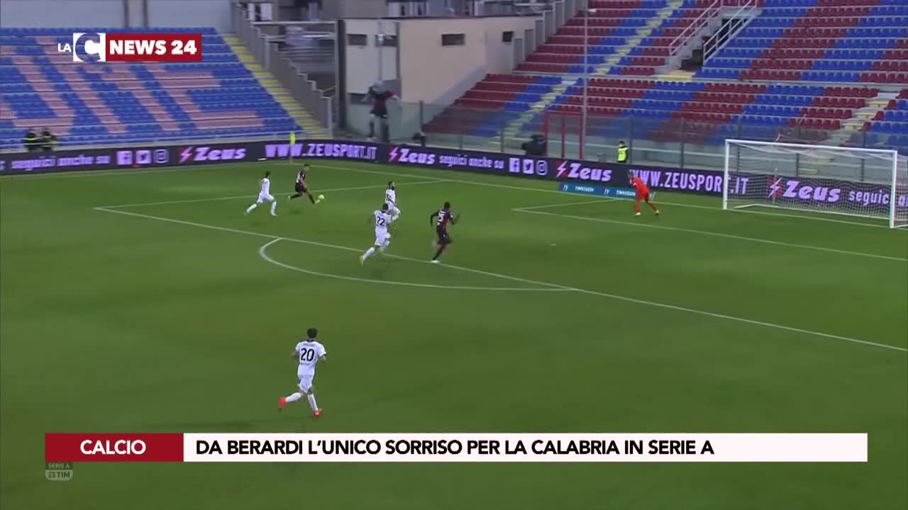 Da Berardi l’unico sorriso per la Calabria in Serie A