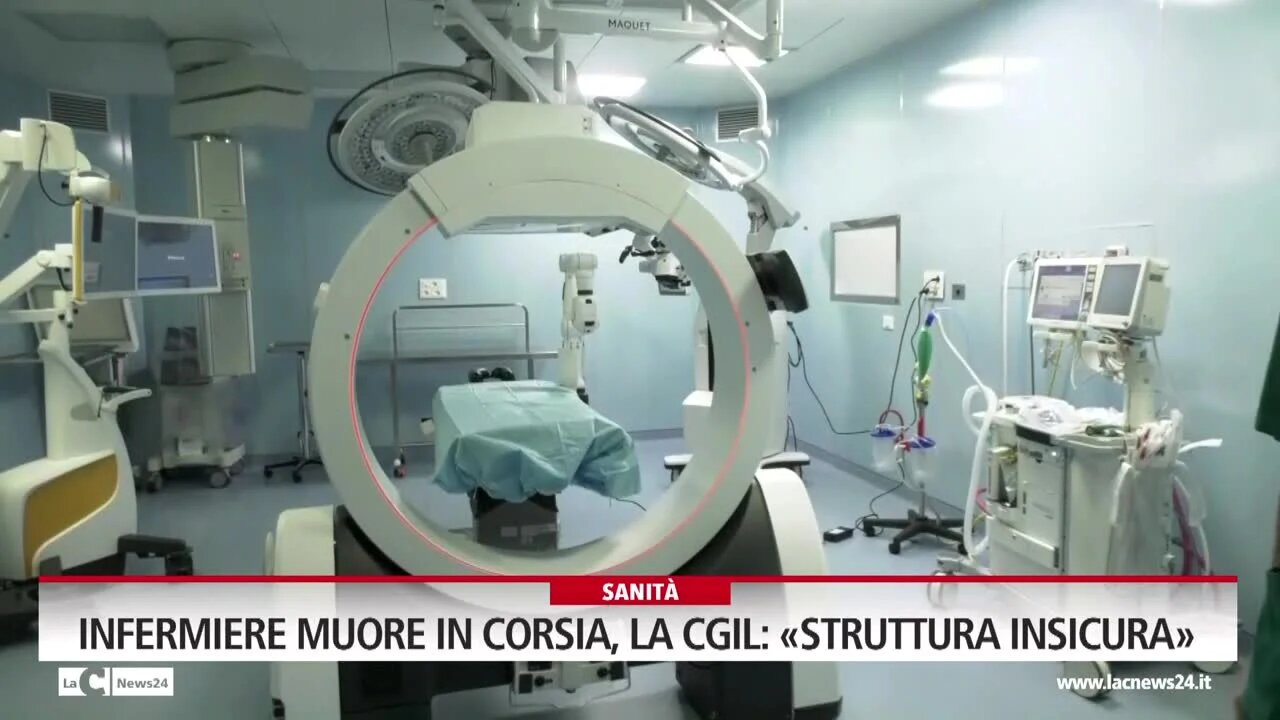 Infermiere muore in corsia, la Cgil, “struttura insicura”