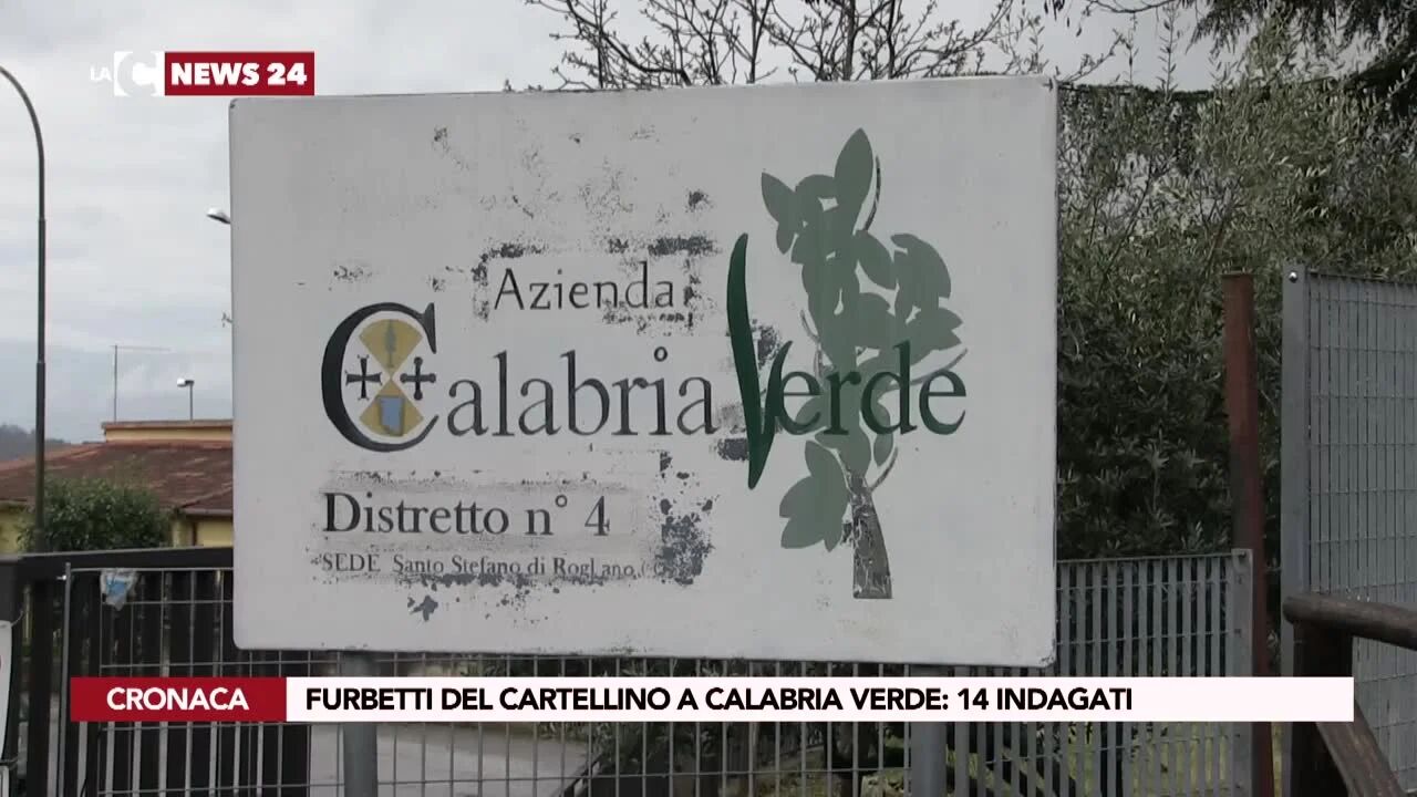 Furbetti del cartellino a Calabria verde: 14 indagati