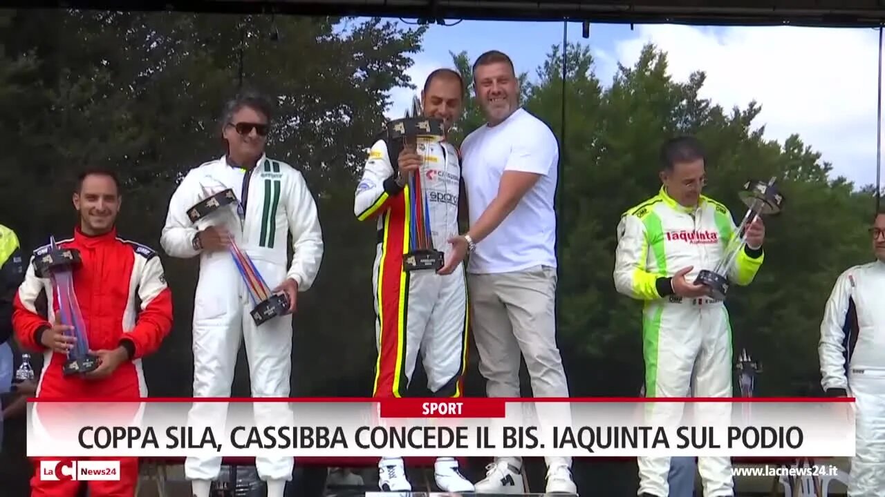 Coppa Sila, Cassibba concede il bis. Iaquinta sul podio