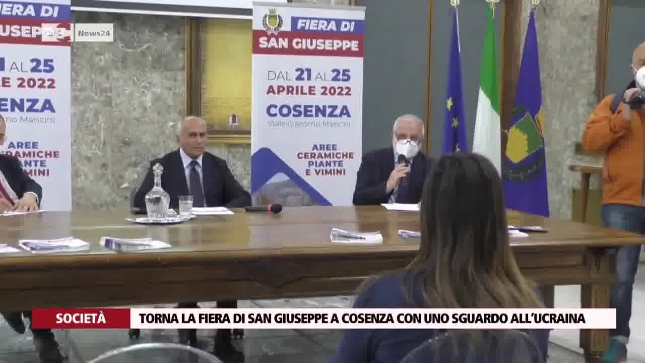 Torna la Fiera di San Giuseppe a Cosenza con uno sguardo all’Ucraina
