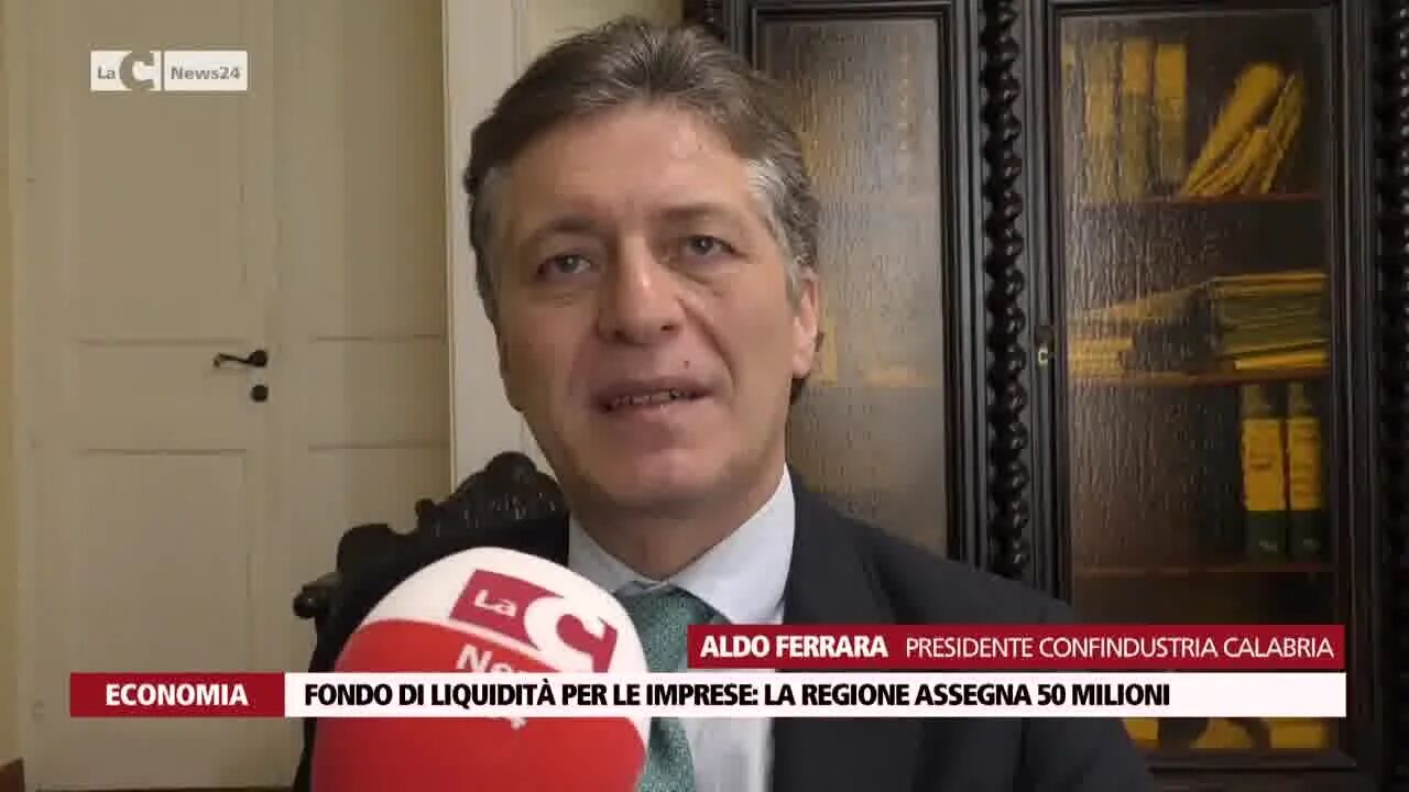 Fondo di liquidità per le imprese: la Regione assegna 50 milioni